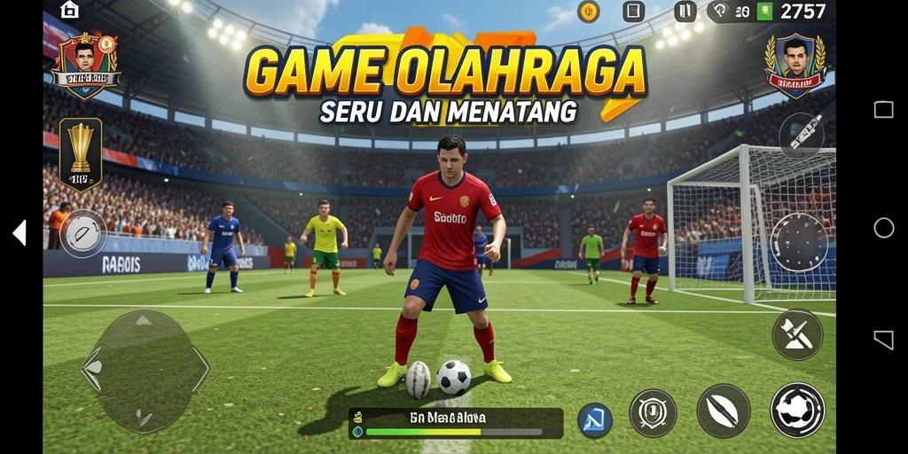 Tampilan gameplay seru dan menantang dari 2757.