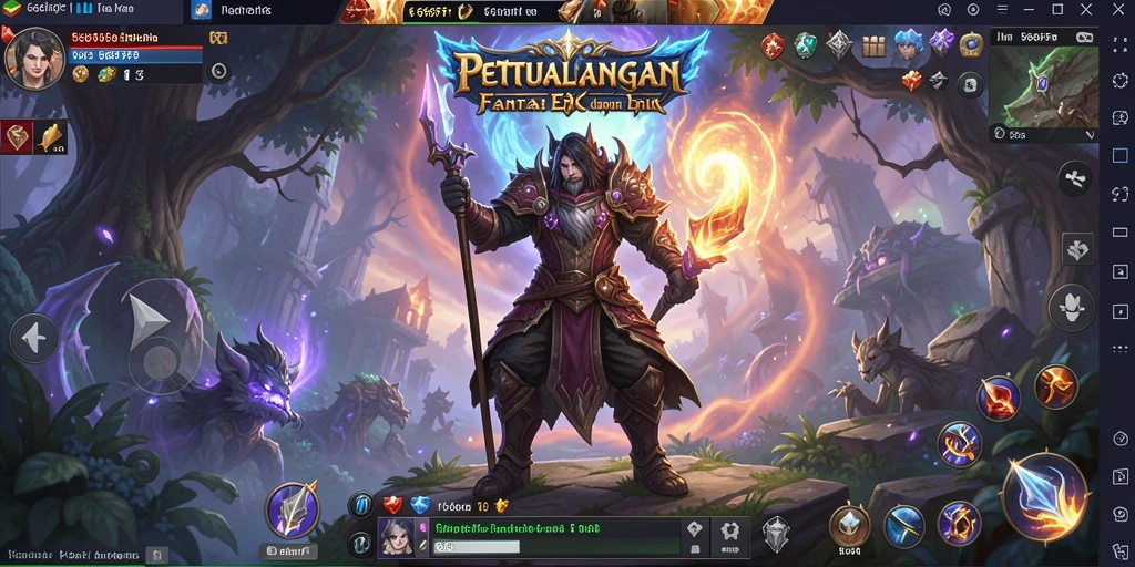 Screenshot gameplay <strong>666FF</strong> dengan grafis yang memukau dan karakter yang menarik.