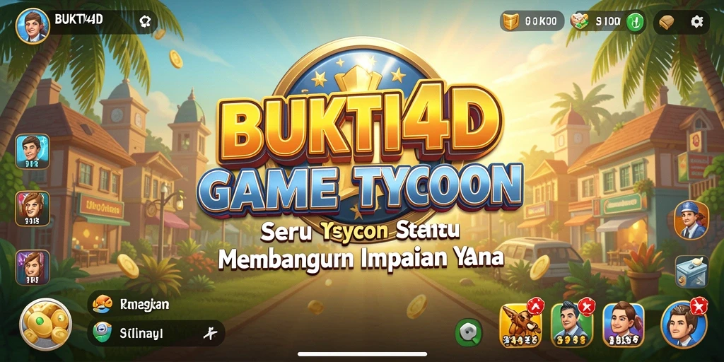 Tangkapan layar BUKTI4D menunjukkan gameplay Tycoon yang seru dan interaktif.