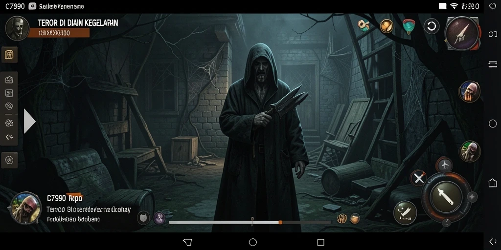 Tampak menegangkan, gameplay C7890 yang penuh kengerian.