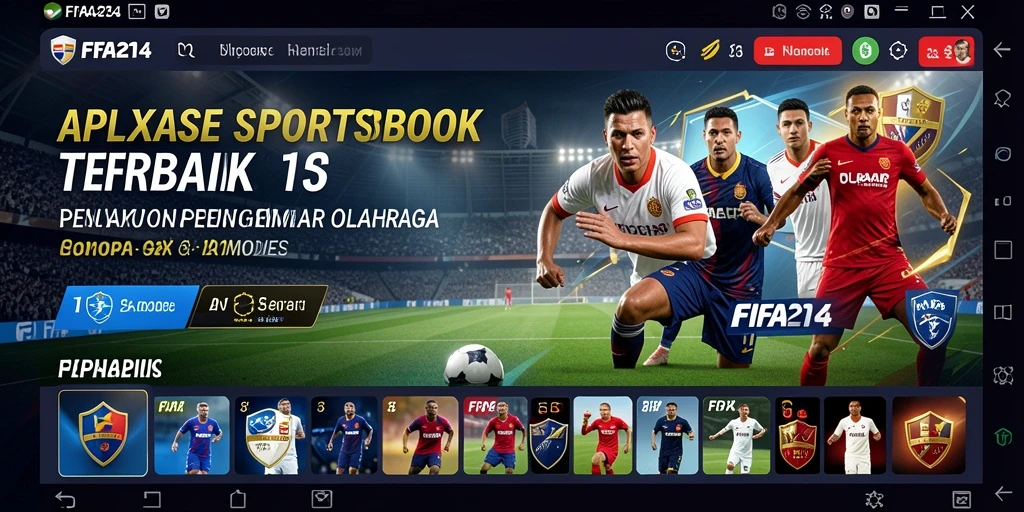 Tampilan gameplay taruhan olahraga dalam FIFA234.