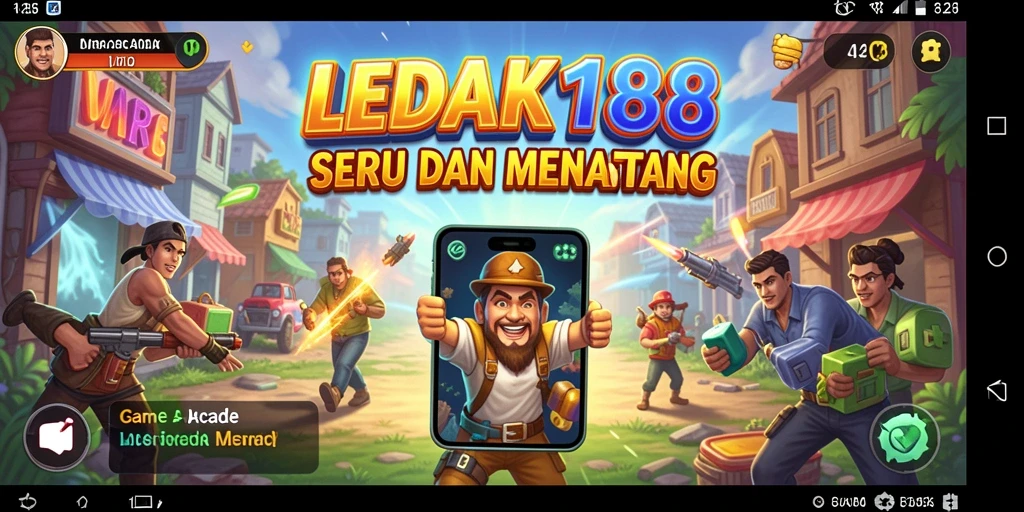 Tampilan seru dari gameplay <strong>LEDAD188</strong> di level yang menantang.