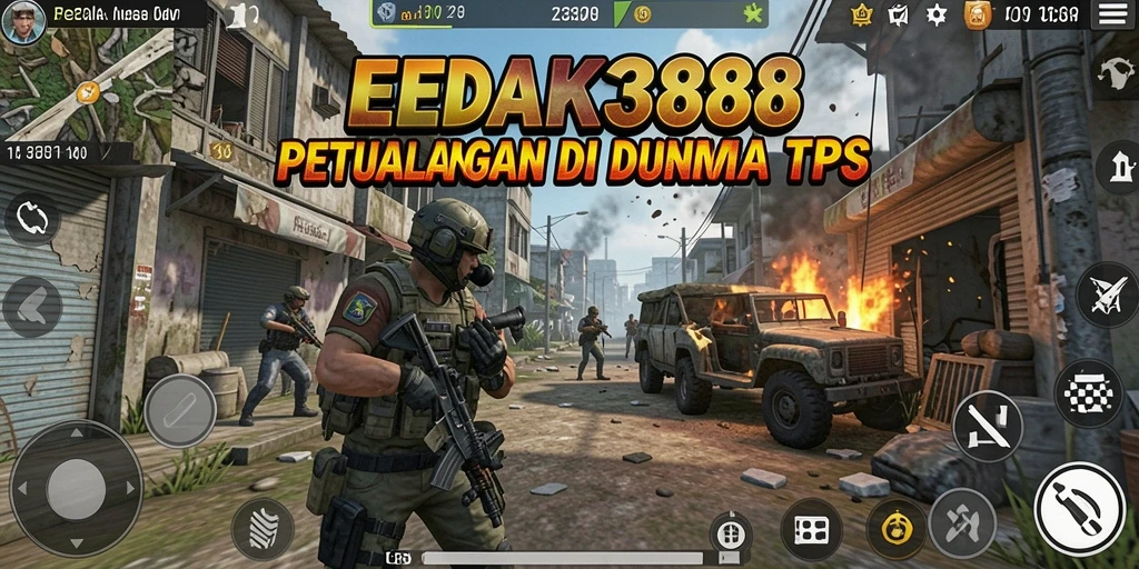 Tampilan gameplay menegangkan di <strong>LEDAK388</strong> saat pertempuran melawan musuh.