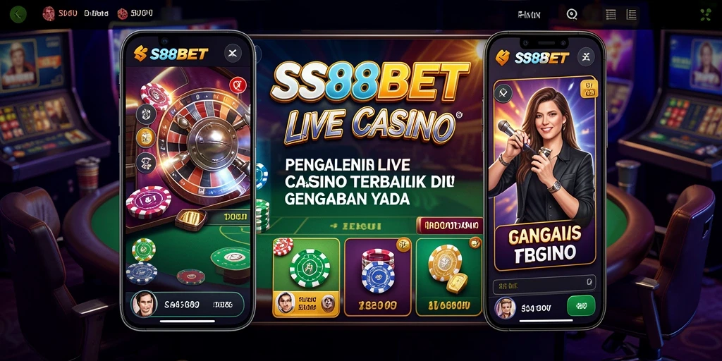 Tampilan gameplay SS88BET yang menampilkan sesi live casino yang menyenangkan.