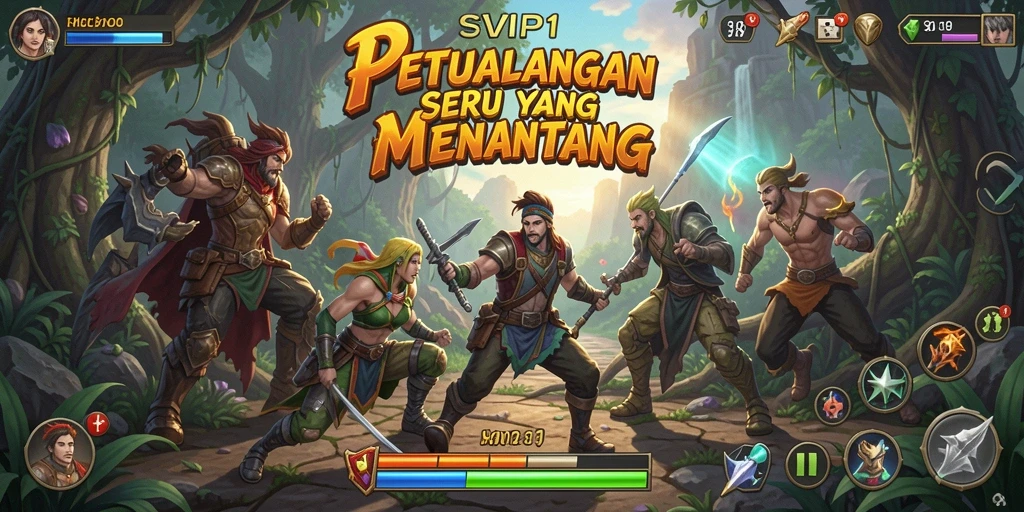 Tampilan gameplay SVIP1 yang menantang dan mengasyikkan.