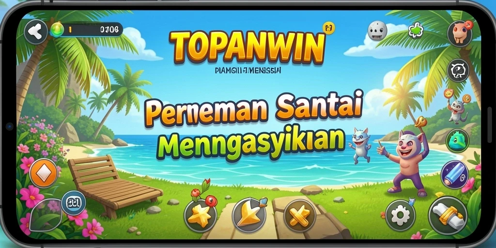 Screenshot utama TOPANWIN menampilkan aksi permainan yang menyenangkan dan interaktif.